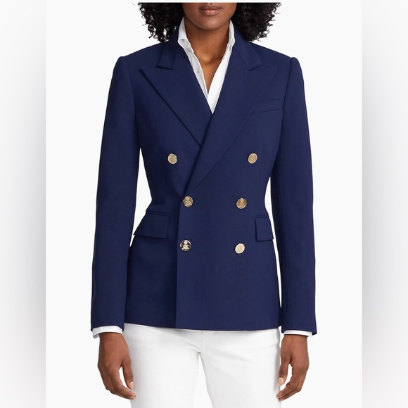 Ralph Lauren Purple Label Cadman Navy Cashmere Jacket See Measurements for Size - Picture 3 of 16